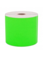 Rouleau d'étiquettes 102 x 152 mm thermique direct Vert