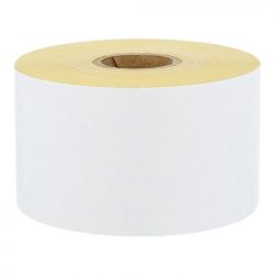 Rouleau papier thermique 80 x 80 x 25 mm adhésif permanent  - rouleau thermique autocollant pour imprimante ticket